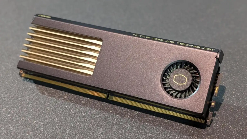 Computex 2026 xuất hiện RAM tích hợp quạt tản nhiệt