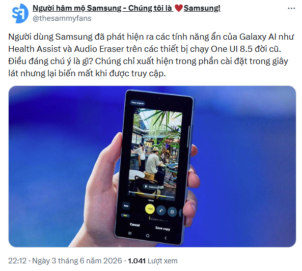 Người dùng Galaxy Z Flip5 phát hiện AI 'ẩn' trong cài đặt: Lỗi hay tính năng?