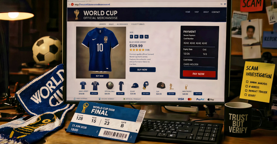 World Cup 2026 chưa khai mạc, làn sóng lừa đảo mạng đã bùng nổ trên toàn cầu