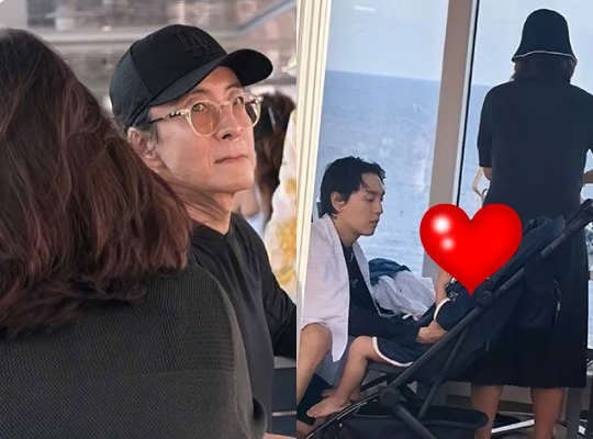 Bae Yong-joon và Park Shin-hye cùng gia đình lộ diện ở Singapore sau 2 thập kỷ vắng bóng