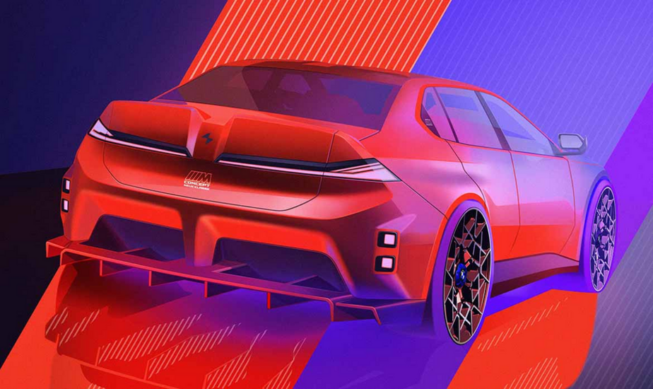 BMW M Concept: M3 điện 1000 mã lực, thiết kế "hoài cổ" cứu vãn xe thể thao điện?