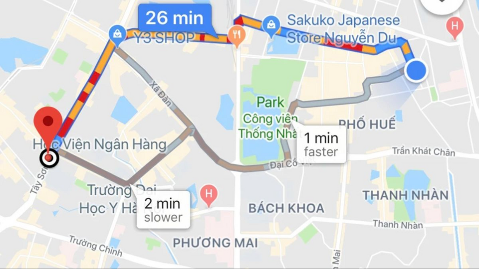 Vì sao nhiều lúc Google Maps không chỉ tuyến đường ngắn nhất mà toàn chỉ "đi đâu đâu"?