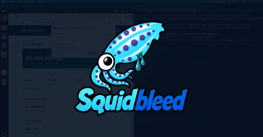 Lỗ hổng Squidbleed tồn tại 29 năm trong Squid Proxy có thể làm rò rỉ thông tin đăng nhập người dùng.