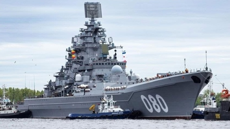 Chiến hạm hạt nhân từ thời Liên Xô Admiral Nakhimov trở lại: “kho tên lửa nổi” khiến phương Tây phải dè chừng