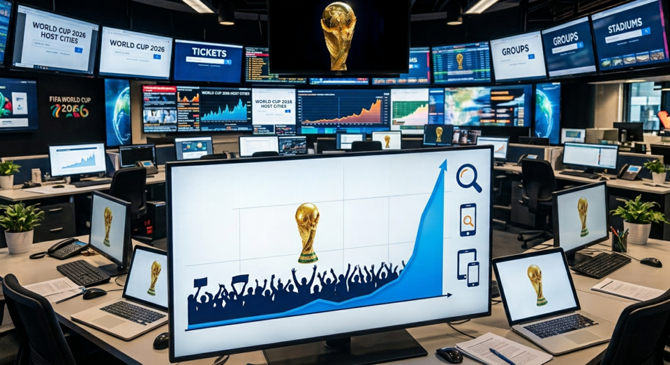 World Cup 2026 khiến lượng tìm kiếm tăng vọt: Cẩn trọng website giả mạo và bẫy lừa đảo