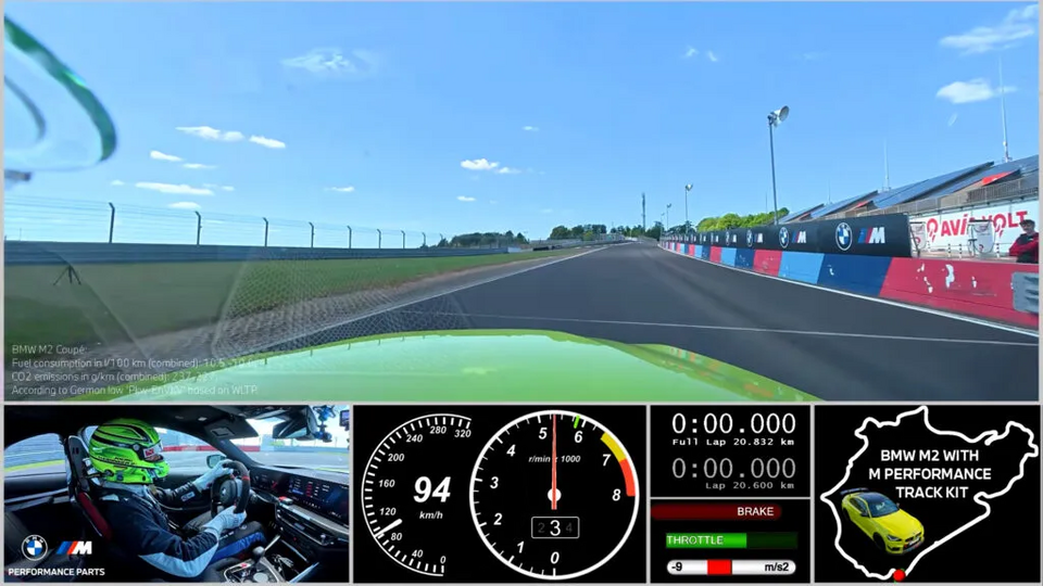 BMW M2 Track Kit: Vượt M2 CS tại Nürburgring mà không cần tăng mã lực