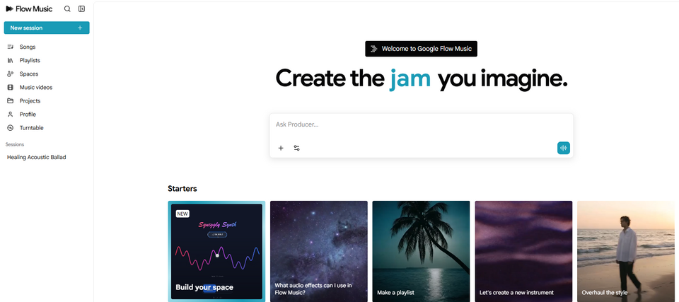 Cách sử dụng Lyria 3.5 trên Google Flow Music, miễn phí: tự sáng tác bài hát, viết nhạc, mix âm thanh tùy ý
