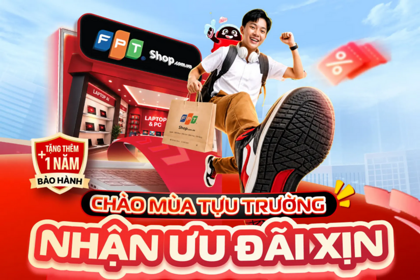World Cup và mùa Back to School giúp FPT Shop tăng tốc