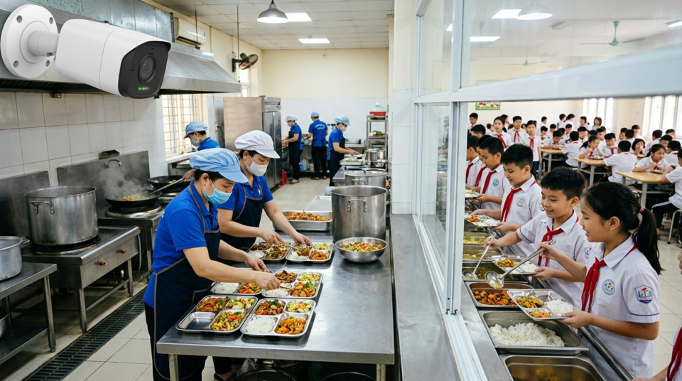 Camera AI có giúp bữa ăn học đường an toàn hơn?
