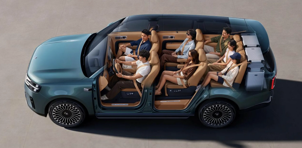 Xiaomi N90 Max - SUV 7 chỗ chạy 1705km, giá đặt trước từ 1 tỷ