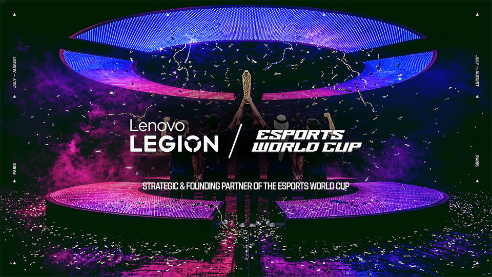 Lenovo trở thành đối tác sáng lập của Esports World Cup 2026 tại Paris