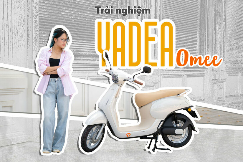 Đánh giá YADEA Omee: Xe máy điện nhỏ xinh, thông minh “đo ni đóng giày” cho nữ sinh