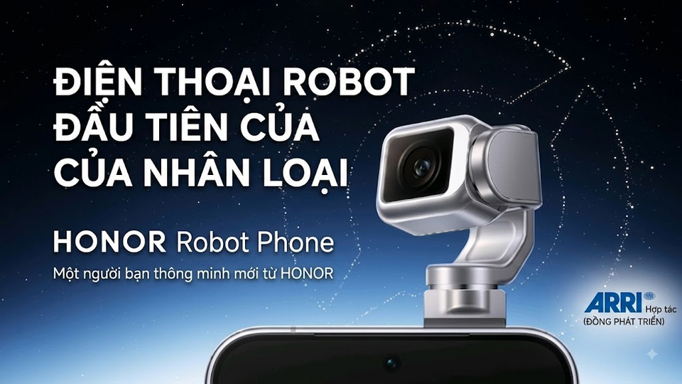 Khủng quá, Honor Robot Phone đã vượt mốc 400.000 đơn đặt trước