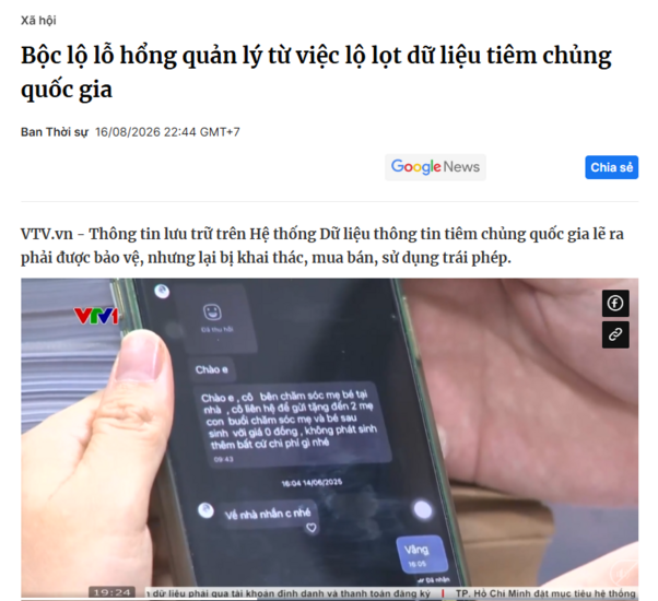Hơn 132.000 thông tin cá nhân của mẹ và trẻ sơ sinh bị rao bán, nguyên nhân do đâu?