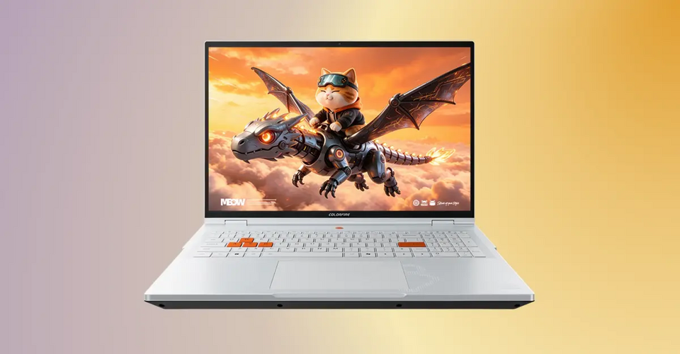 Laptop gaming cho "con sen": Colorful Meow X16 Pro mang lớp vỏ mèo cam cute, bên trong là Ryzen 7 8745HX cùng RTX 5060