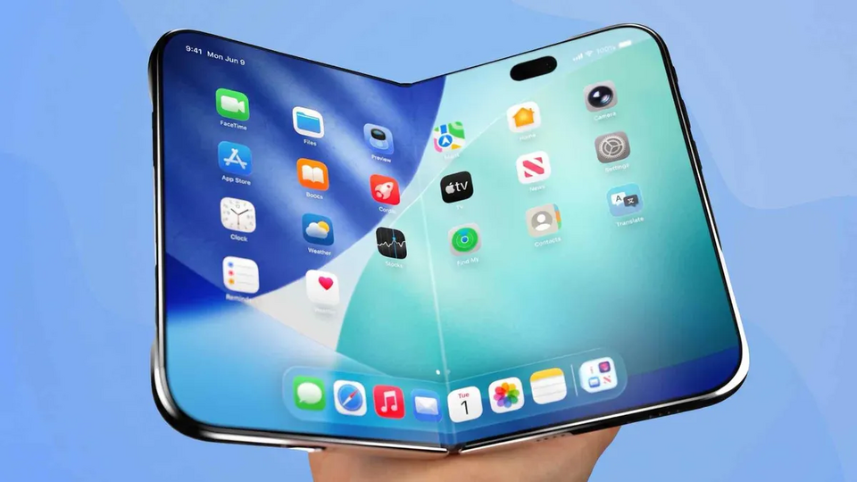 Apple chưa thể loại bỏ hoàn toàn nếp gấp màn hình ở iPhone gập