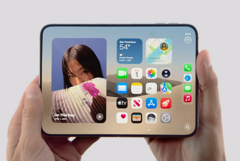 Apple ra mắt điện thoại gập đầu tiên iPhone Duo, giá từ 65-104 triệu đồng
