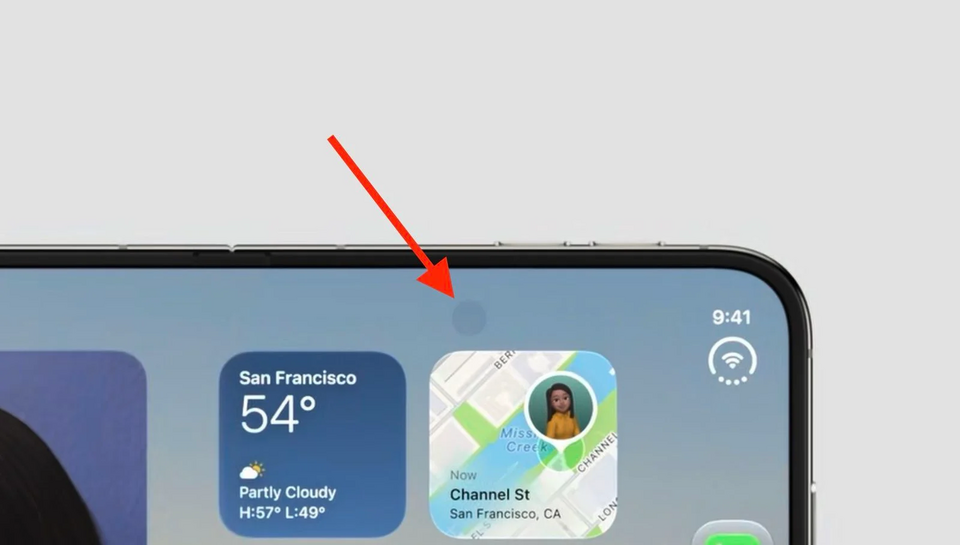 Lý do camera ẩn dưới màn hình của iPhone Duo không nằm ở góc máy