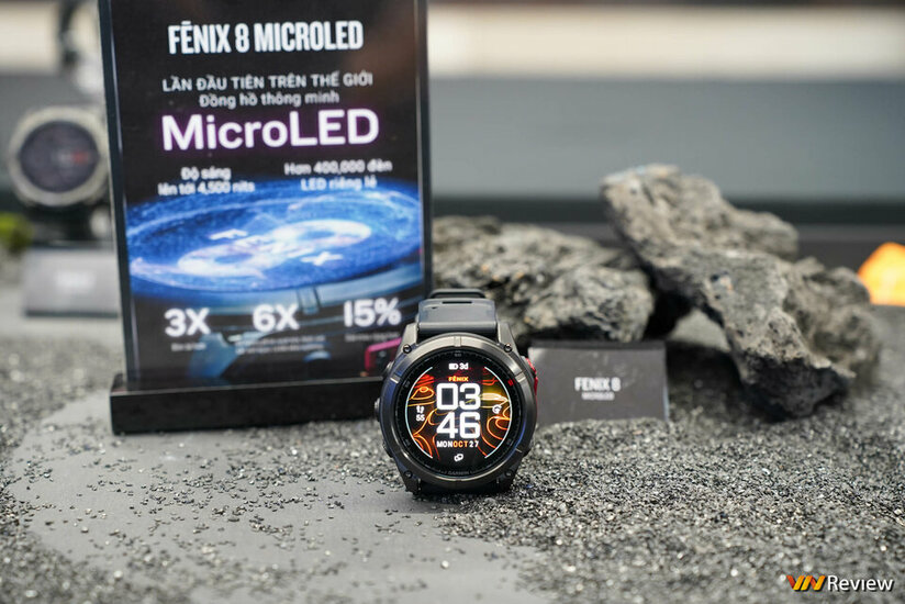 Garmin ngừng sử dụng màn hình Micro LED cho smartwatch