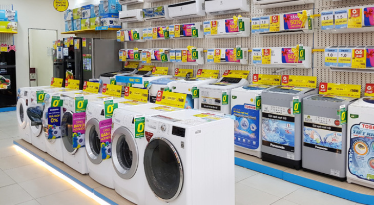 Liệu có nên mua máy giặt trưng bày ở các siêu thị điện máy, có rủi ro gì không?