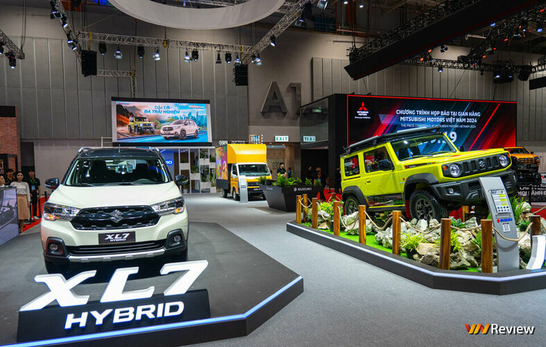 Dàn xe Hybrid của Suzuki đổ bộ triển lãm Vietnam Motorshow 2024 có gì ấn tượng?