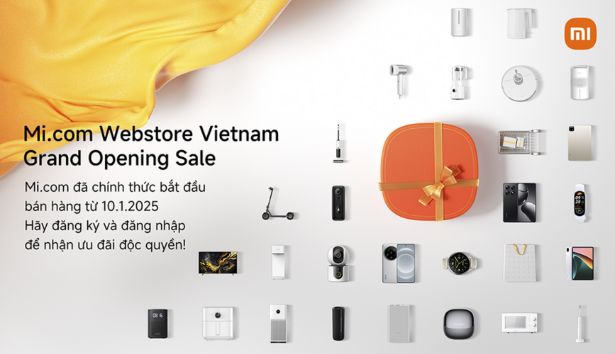 Xiaomi chính thức ra mắt website bán hàng online Mi.com tại Việt Nam