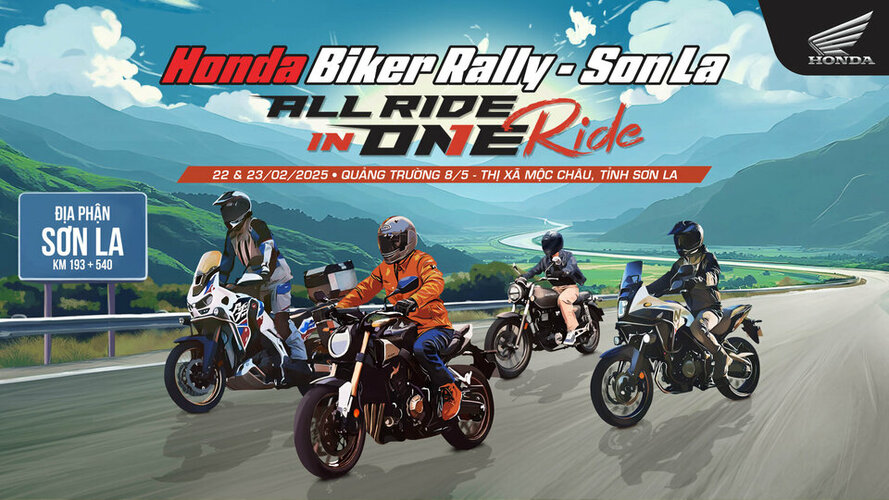 Đại hội Honda Biker Rally lần đầu tiên đổ bộ miền Bắc có gì ấn tượng?