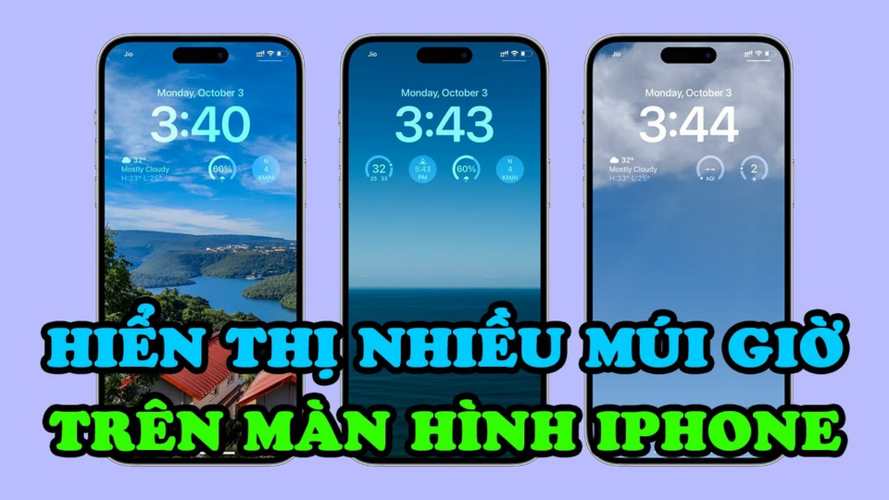 Cách cài đặt hai múi giờ trên iPhone (có thể nhiều múi giờ hơn)