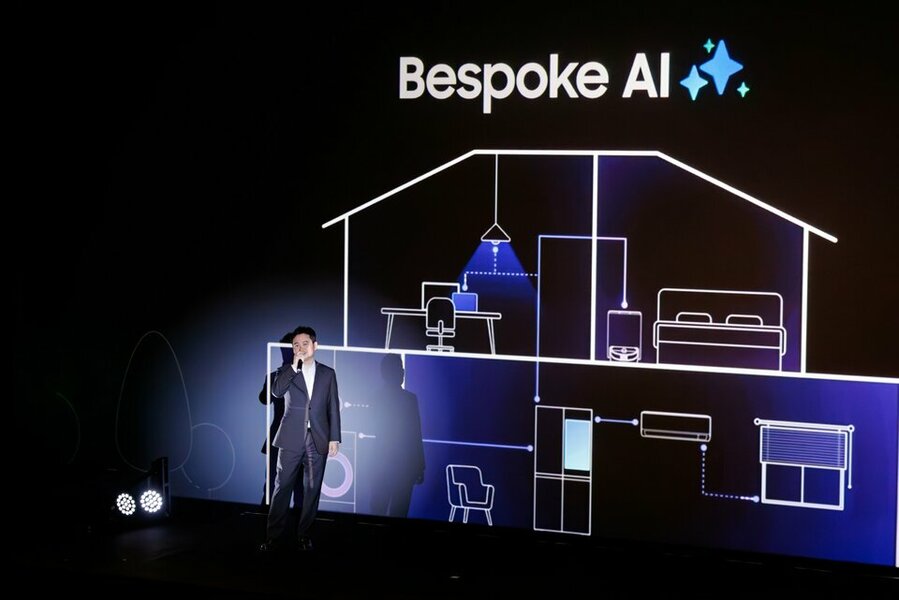Samsung ra mắt máy giặt, tủ lạnh có màn hình cảm ứng, AI cá nhân hóa tại Việt Nam