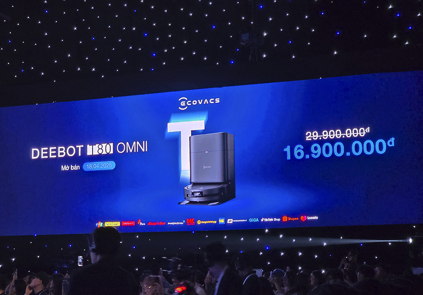 Ecovacs vừa tạo bất ngờ lớn ở thị trường robot Việt Nam