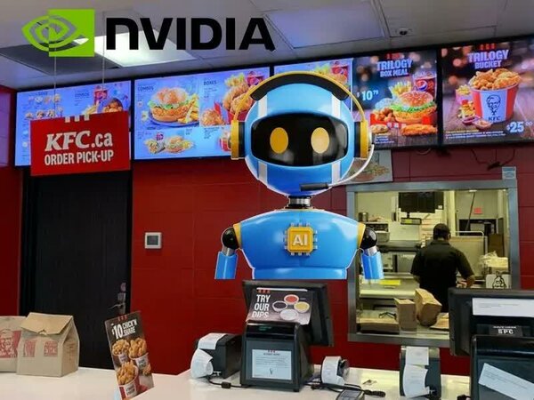Nvidia "bắt tay" KFC, Pizza Hut: AI sắp nhận đơn gà rán, pizza thay con người