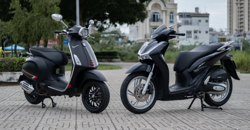 Hàng loạt xe máy Vespa, Honda có nguy cơ bị dừng bán ở Việt Nam