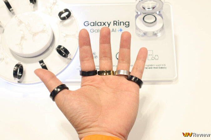 Trên tay Samsung Galaxy Ring tại Việt Nam: Chiếc nhẫn thông minh đầy tiềm năng trong hệ sinh thái Galaxy