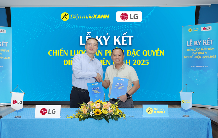 LG và Điện Máy Xanh hợp tác chiến lược, bán TV NanoCell AI 2025 giảm giá tới 25%