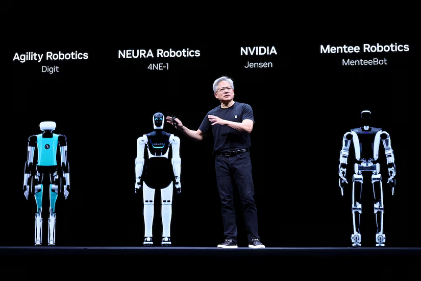 Nvidia và Foxconn sắp đưa robot hình người vào sản xuất máy chủ AI