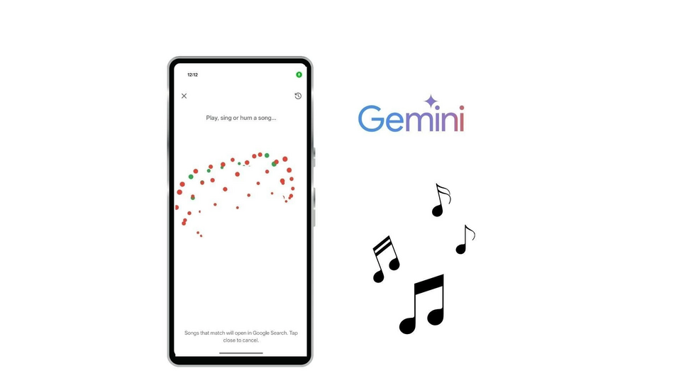 Gemini nay đã có khả năng bắt bài mọi giai điệu chỉ trong tích tắc