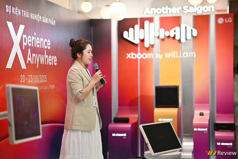 LG "khuấy đảo" thị trường Việt Nam với loa xboom AI do will.i.am tinh chỉnh và màn hình di động StanbyME 2 độc lạ