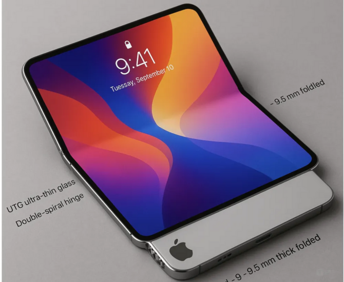 iPhone màn hình gập của Apple sẽ ra mắt năm 2026, sẽ cạnh tranh với Samsung?