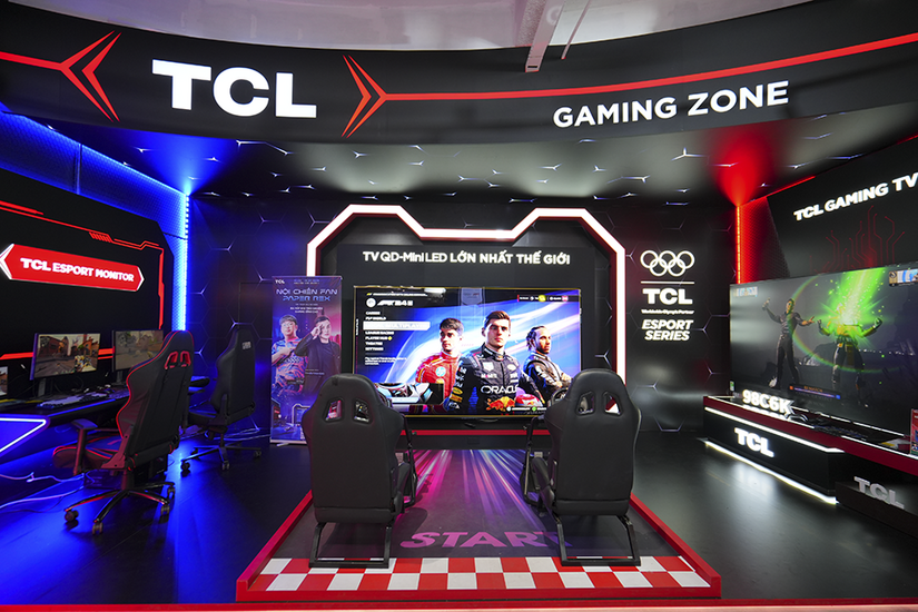 TCL ra mắt khu trải nghiệm game đầu tiên ở Việt Nam