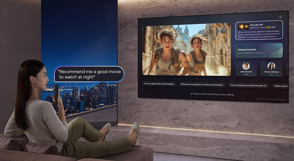 TV Samsung giờ có thể điều khiển cả máy lạnh và lò nướng bằng giọng nói