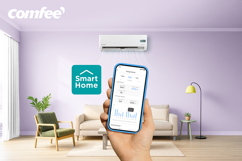 Hóa đơn điện tăng vọt? Đã có Comfee Gusto theo dõi từng kWh