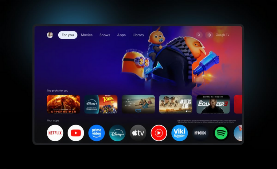 Google TV bắt đầu chuyển đổi sang 64-bit để trải nghiệm app mượt hơn