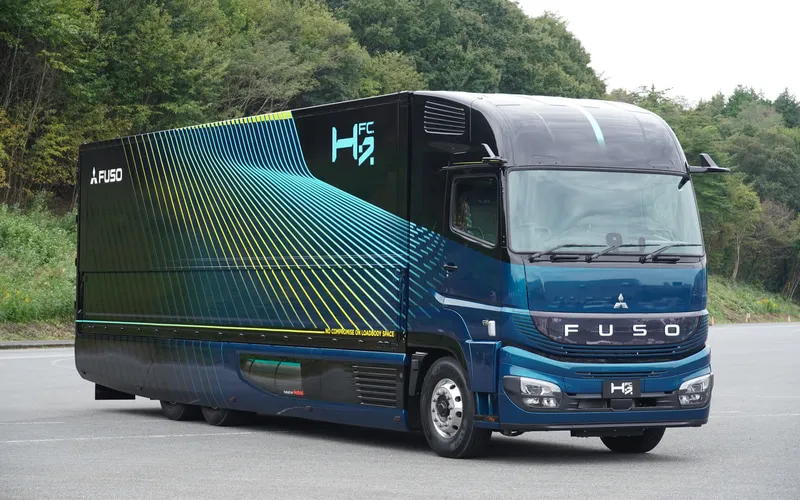 Xe tải H2FC: Đột phá công nghệ hydro tại Nhật Bản