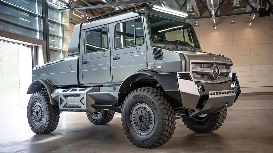 Mercedes kỷ niệm 80 năm Unimog bằng một mẫu xe khiến ai cũng bất ngờ  Uni