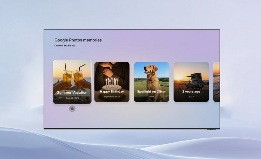 Ứng dụng Google Photos sẽ có mặt trên TV vào năm 2026