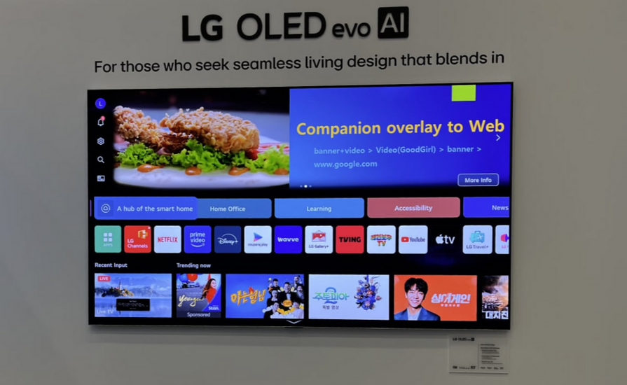 Thông tin rò rỉ hé lộ TV OLED 2026 của LG sẽ có “màn hình siêu sáng” và có TV mỏng như "giấy dán tường"