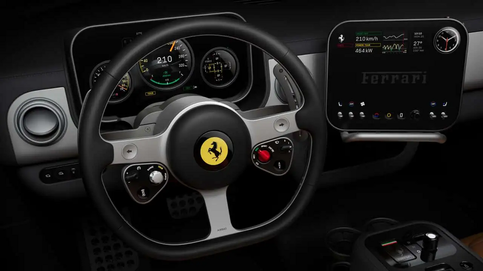Ferrari Luce lộ diện nội thất: Khi tinh thần thập niên 1960 gặp tư duy thiết kế của Apple