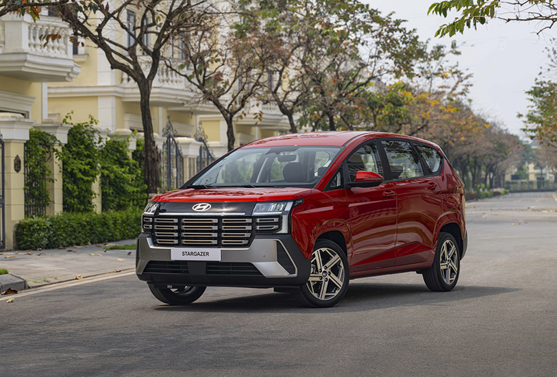 Hyundai ra mắt Stargazer mới ở Việt Nam: thay đổi thiết kế, giá từ 569 triệu đồng