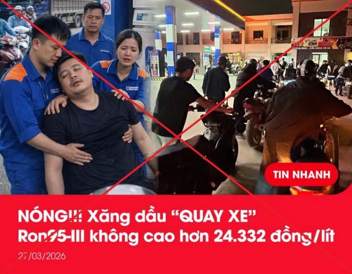 Chế ảnh AI liên quan đến vấn đề xăng dầu nhạy cảm, nhận ngay cái giá phải trả