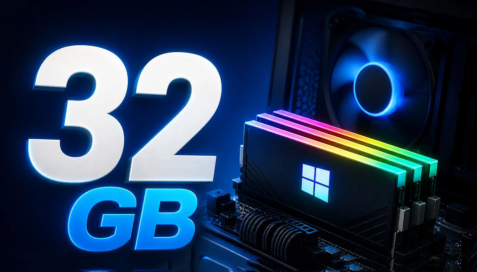 Microsoft: 16GB RAM giờ là tối thiểu, RAM 32GB mới là lý tưởng